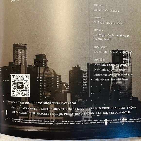 DAVID YURMAN 2022 Catalog - Picture 7 of 7